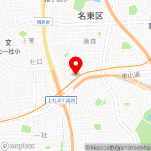ローソン 名東上社一丁目店の地図