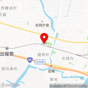 セブン-イレブン 阪神尼崎駅西店の地図