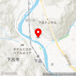 下呂温泉 冨岳の地図