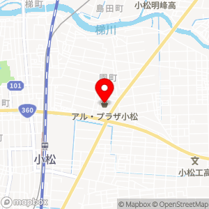 平和堂 アル・プラザ小松の地図