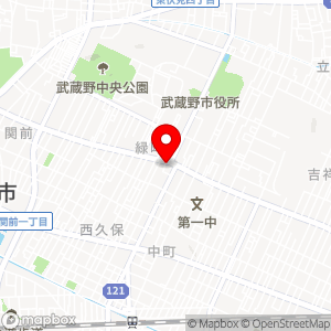 セブン-イレブン 武蔵野中央店の地図
