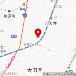 ナビパーク 東馬込第2の地図