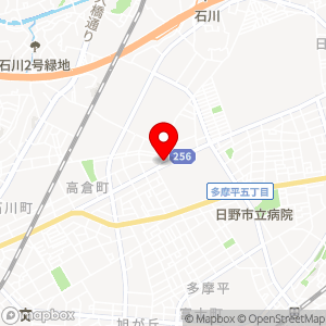 ファミリーマート 日野台五丁目店の地図