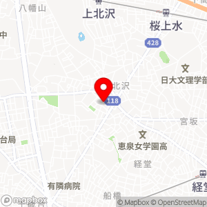 ピエロ 世田谷区船橋店の地図