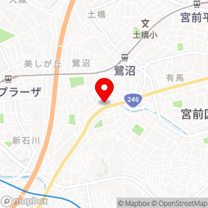 ナビパーク 川崎鷺沼第6の地図