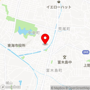 ブルースカイランドリー ヤマナカ東海店の地図