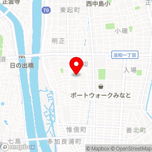 ラッキーパーキング 当知3丁目の地図