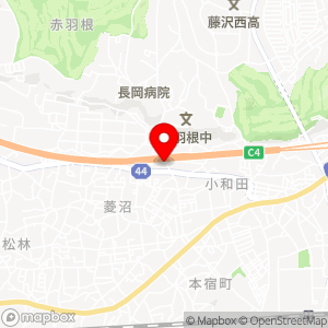 デポ 茅ヶ崎赤羽根店の地図
