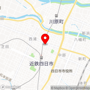 名鉄協商パーキング 四日市西新地第4の地図