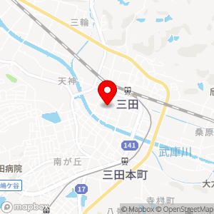 ローソン 三田市中央町店の地図