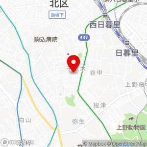 SANパーク 文京千駄木 1の地図