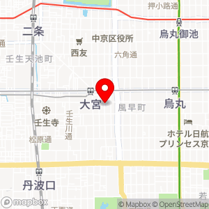 三井のリパーク 猪熊綾小路第2の地図