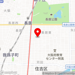 三井のリパーク 長居東3丁目の地図