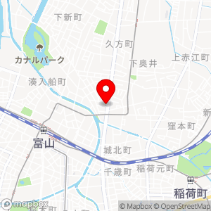 名鉄協商パーキング 富山永楽町の地図