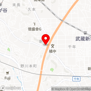 三井のリパーク 川崎新作3丁目の地図