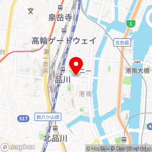 ローソン 品川駅港南口店の地図