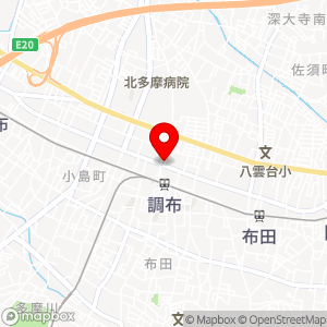 ファミリーマート 調布天神通り店の地図