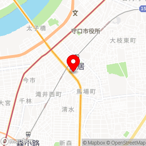 タイムズ守口小春町月極駐車場の地図