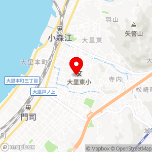 WASHハウス 門司中二十町店の地図