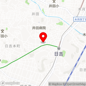 名鉄協商パーキング 横浜日吉本町の地図
