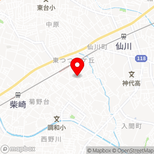 ミニストップ 調布東つつじケ丘店の地図