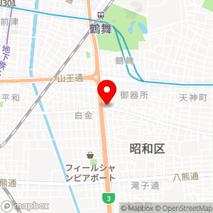 名鉄協商パーキング 御器所1丁目第4の地図