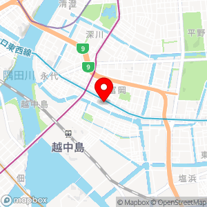 デイリーヤマザキ 門前仲町駅前店の地図