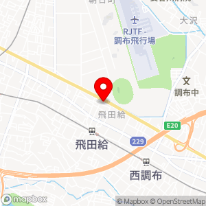 ナビパーク スーパースポーツゼビオ調布店駐車場の地図