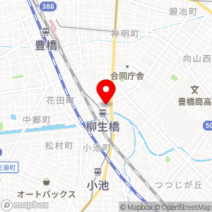 名鉄協商パーキング 豊橋南松山町の地図