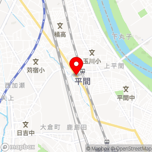 三井のリパーク 平間駅入口の地図