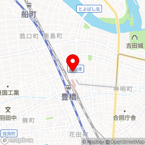 名鉄協商パーキング 豊橋駅前第2の地図