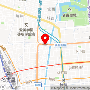 ラッキーパーキング 那古野1丁目の地図