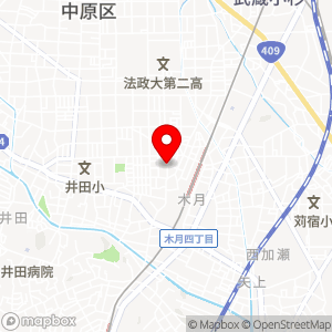 コインパーク 木月3丁目の地図