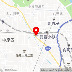 NTTル・パルク 川崎小杉町第1の地図
