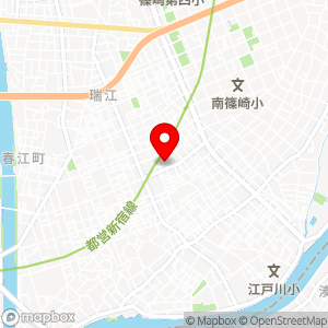 ローソン 瑞江駅前店の地図