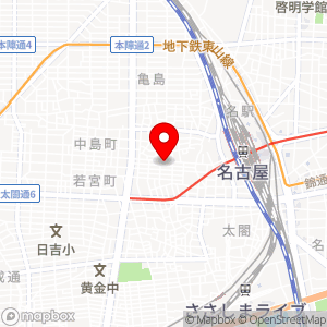 名鉄協商パーキング 竹橋町第9の地図