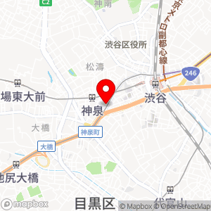 ローソン 渋谷道玄坂上店の地図