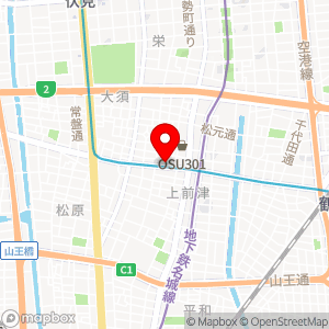 いずみパーキング 大須第6の地図
