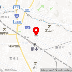三井のリパーク 橋本6丁目第2の地図