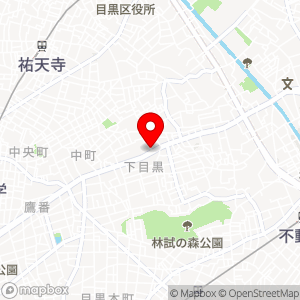 セブン-イレブン 目黒中町1丁目店の地図
