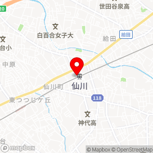ローソン 仙川駅前店の地図