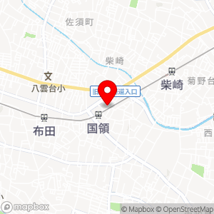グッドサウナ調布国領の地図