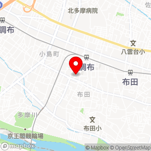 名鉄協商パーキング 調布南口第2の地図