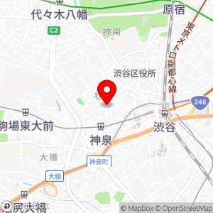 コミュニティ・ストア 渋谷 まつもと店の地図