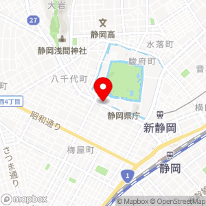 デイリーヤマザキ 静岡追手町店の地図