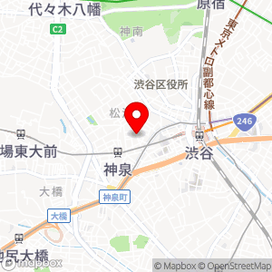 ローソン 渋谷ランブリングストリート店の地図