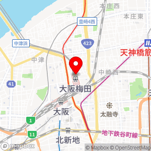 久世福商店 阪急三番街店の地図