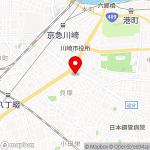タイムズ 川崎貝塚第6の地図