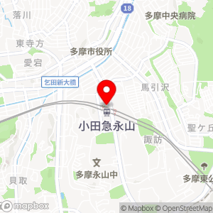 京王ストア エクスプレス永山店の地図