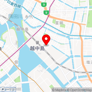 パークジャパン 越中島第1の地図